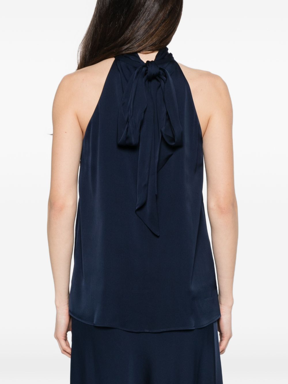 SILK95FIVE Top Blue Silk