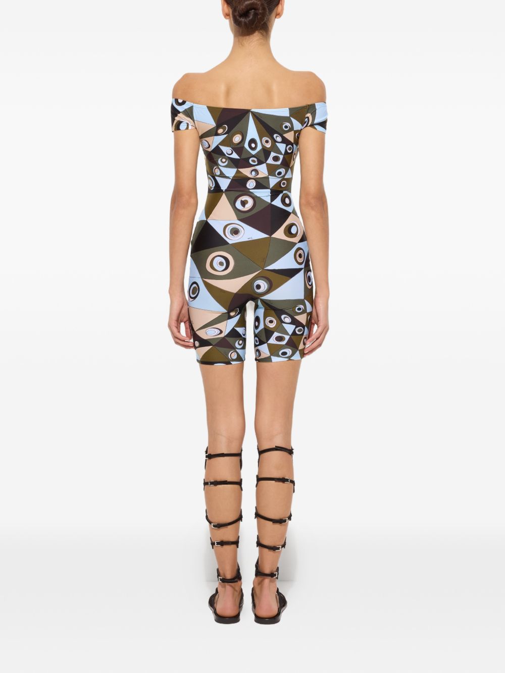 Pucci Dresses Blue Elastan Poliammide