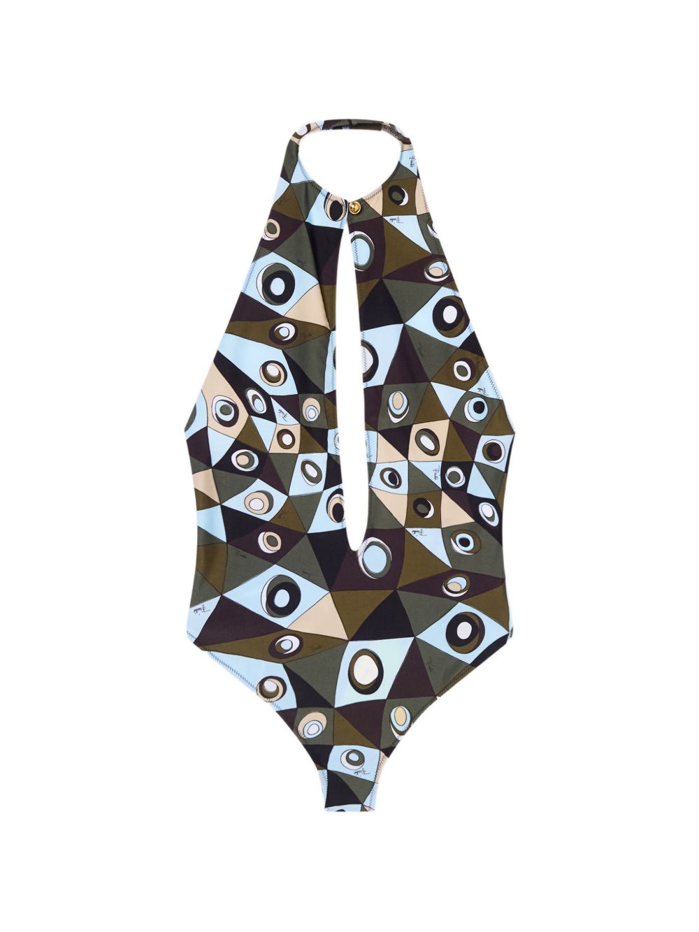 Pucci Sea Clothing Blue Elastan Poliammide