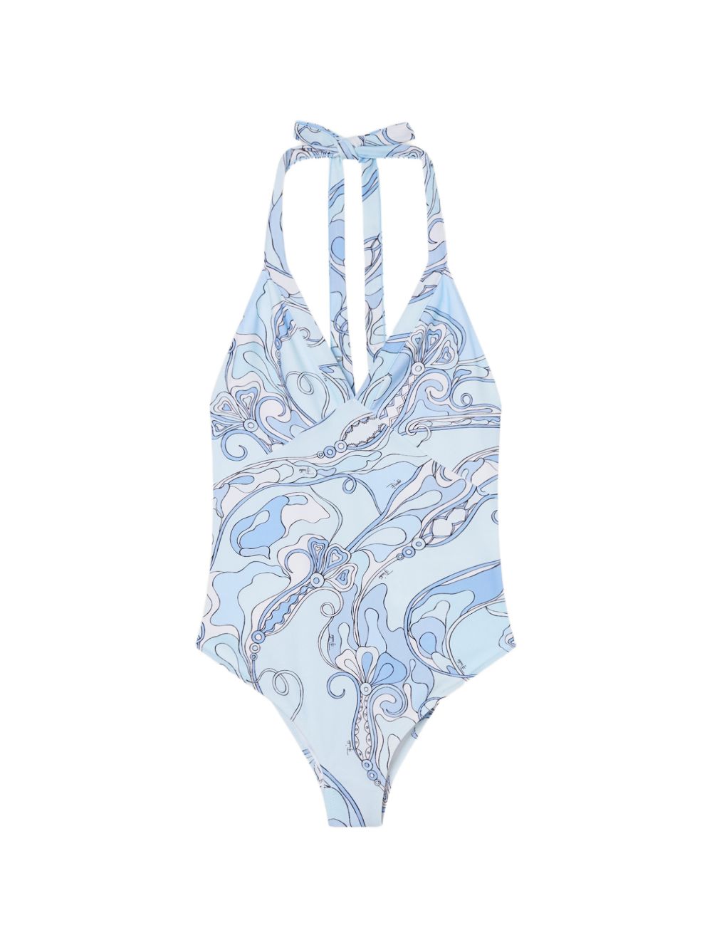 Pucci Sea Clothing Clear Blue Elastan Poliammide