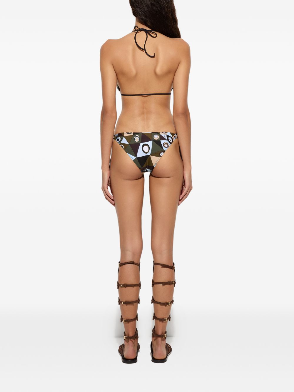 Pucci Sea Clothing Blue Elastan Poliammide
