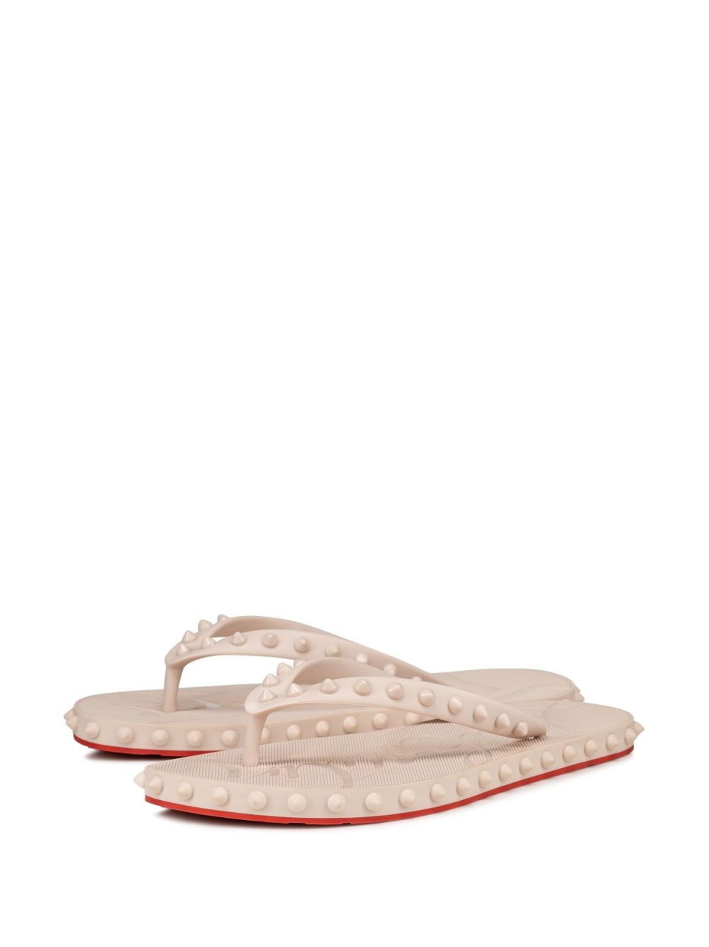 Christian Louboutin Sandals White Rubber