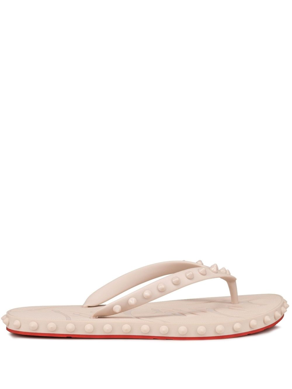 Christian Louboutin Sandals White Rubber