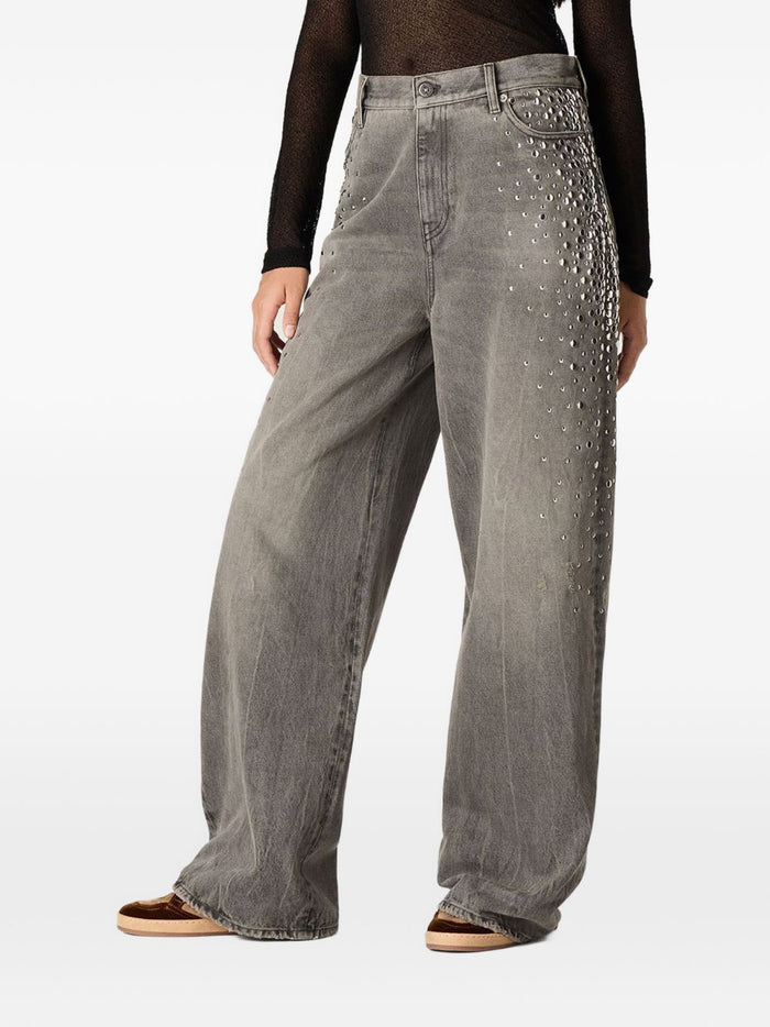 Golden Goose Jeans Grey Cotton