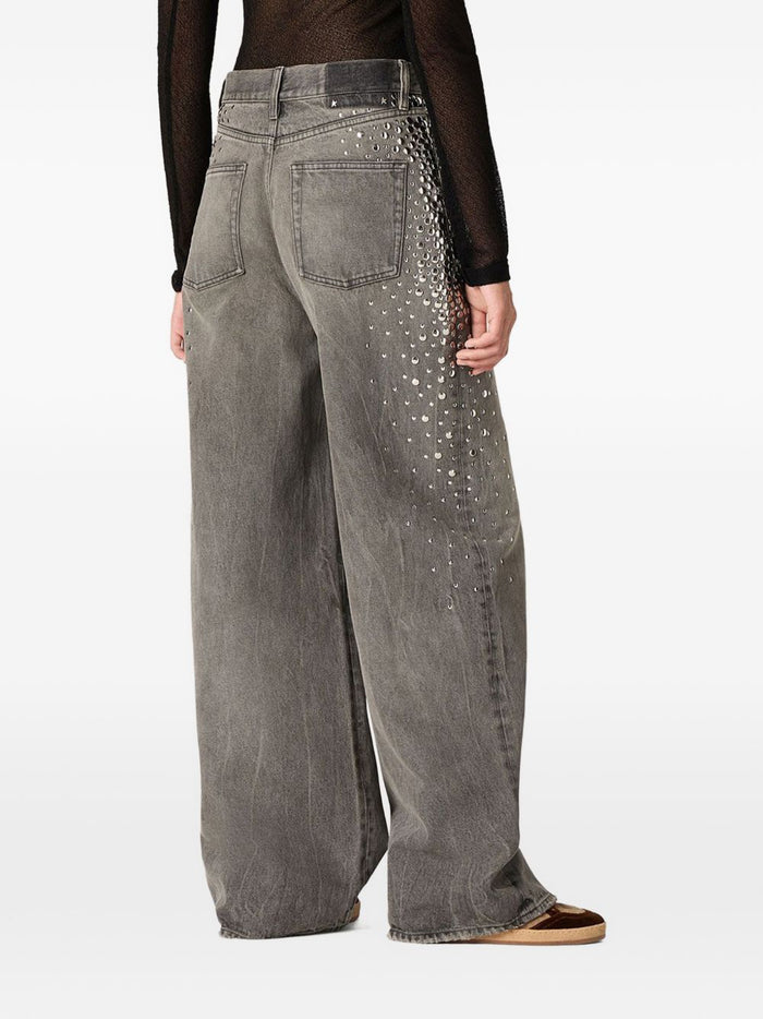 Golden Goose Jeans Grey Cotton