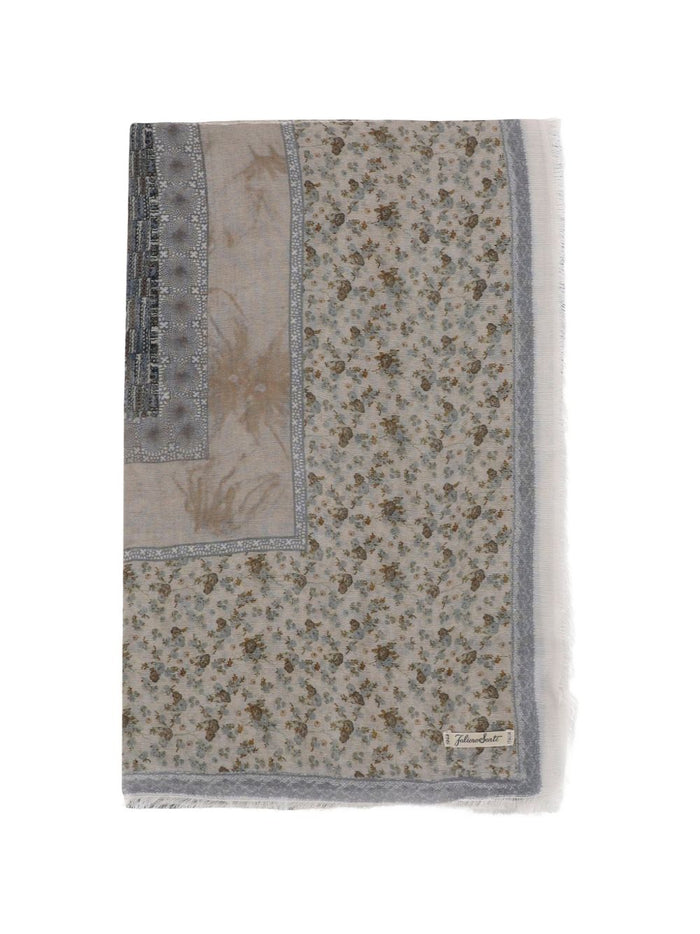 Faliero Sarti Scarfs Grey Viscose