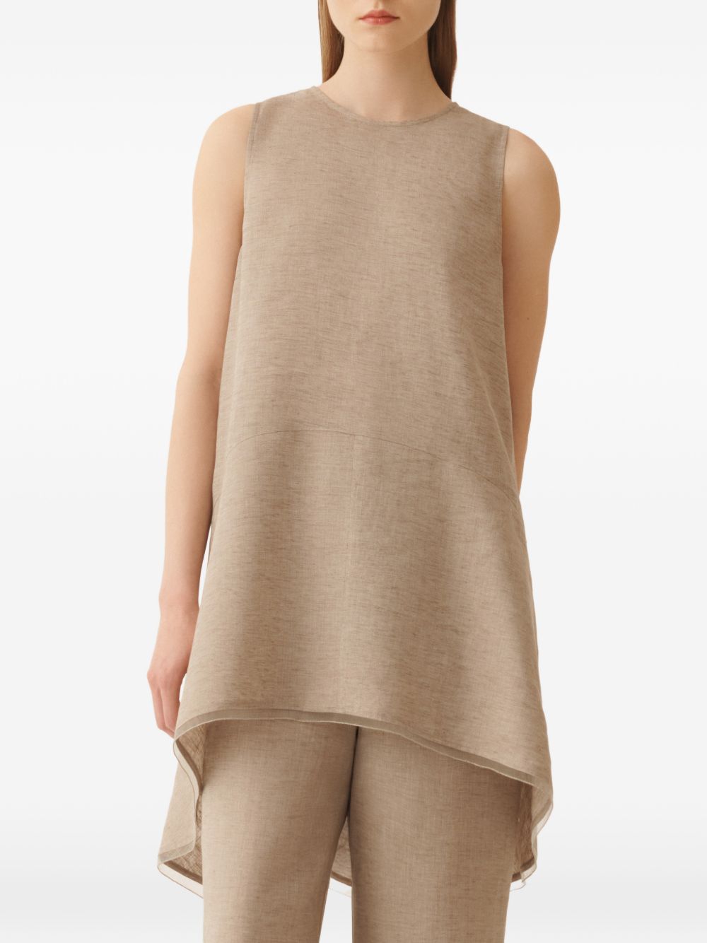Fabiana Filippi Top Dove Grey Fabric