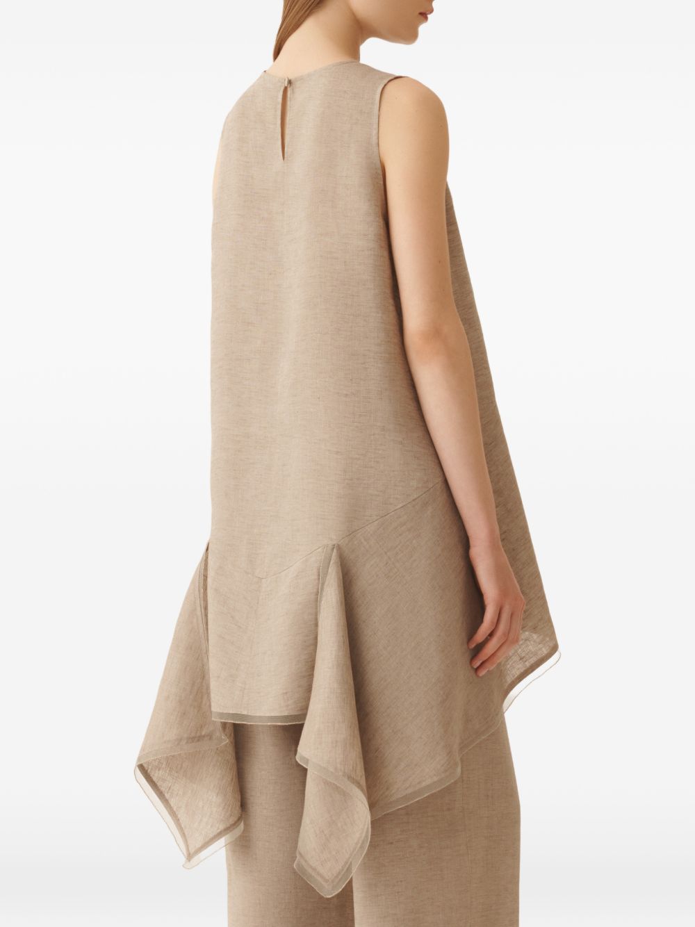 Fabiana Filippi Top Dove Grey Fabric