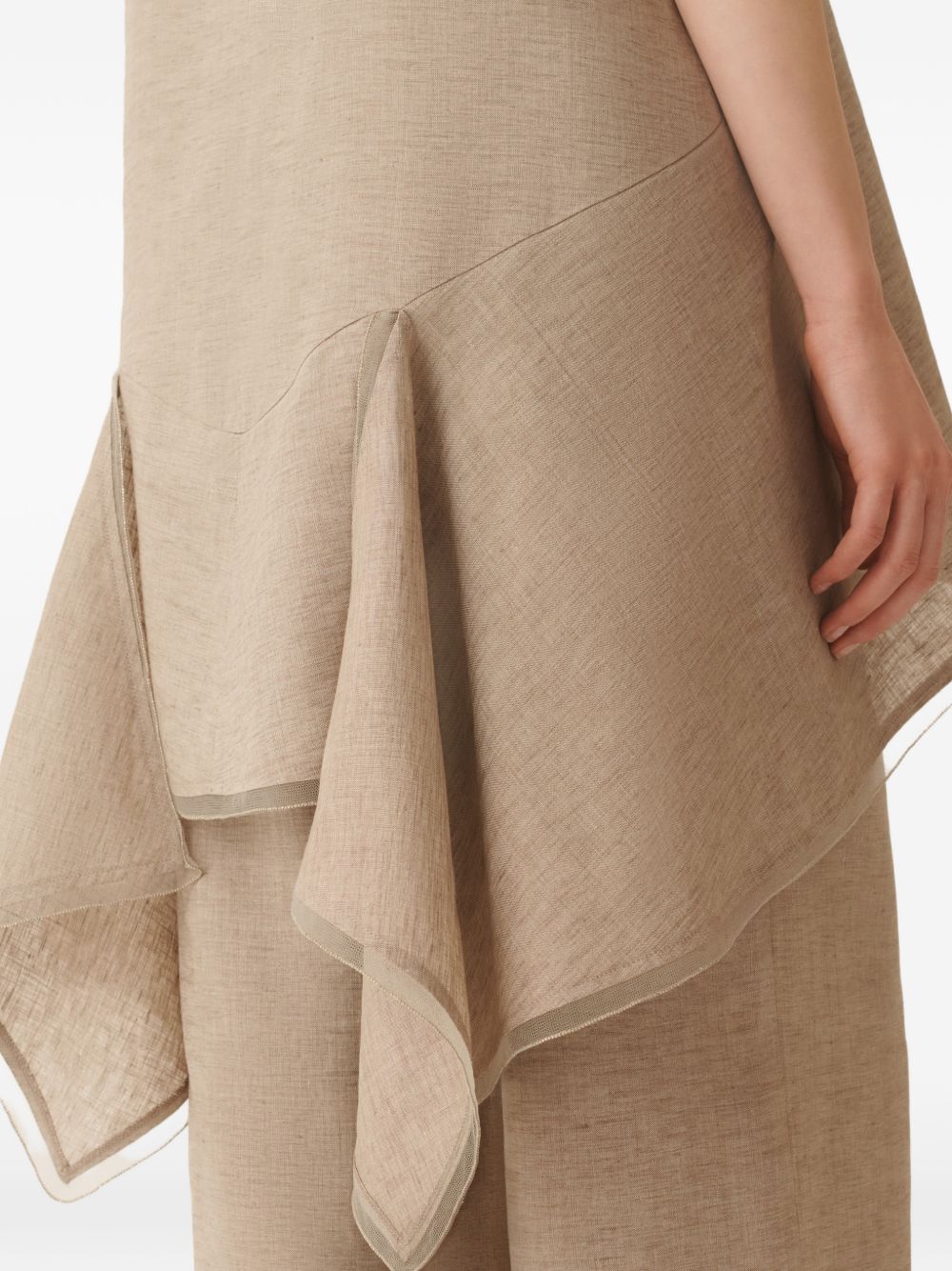 Fabiana Filippi Top Dove Grey Fabric