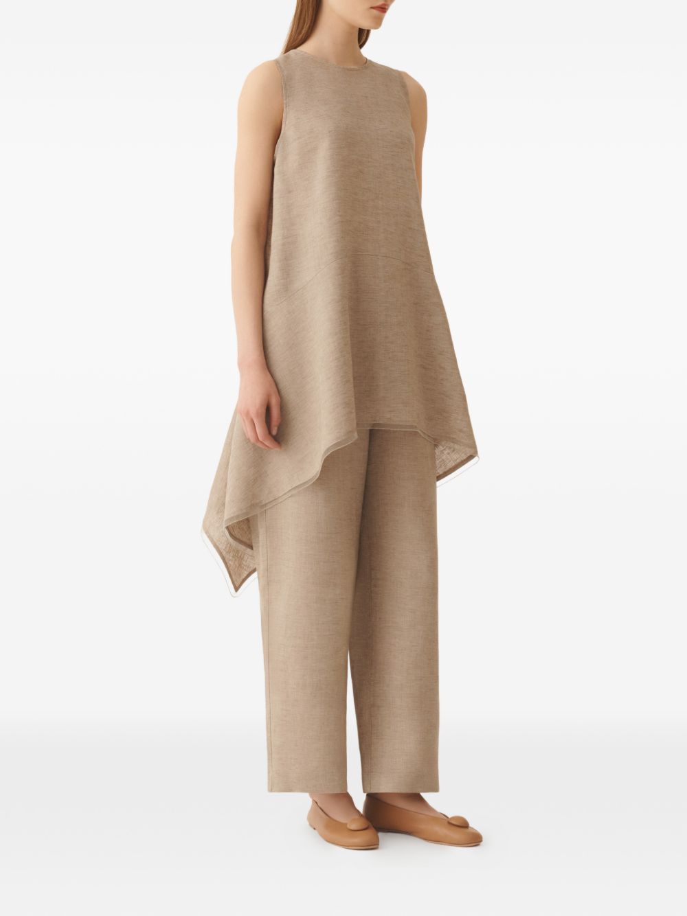 Fabiana Filippi Top Dove Grey Fabric