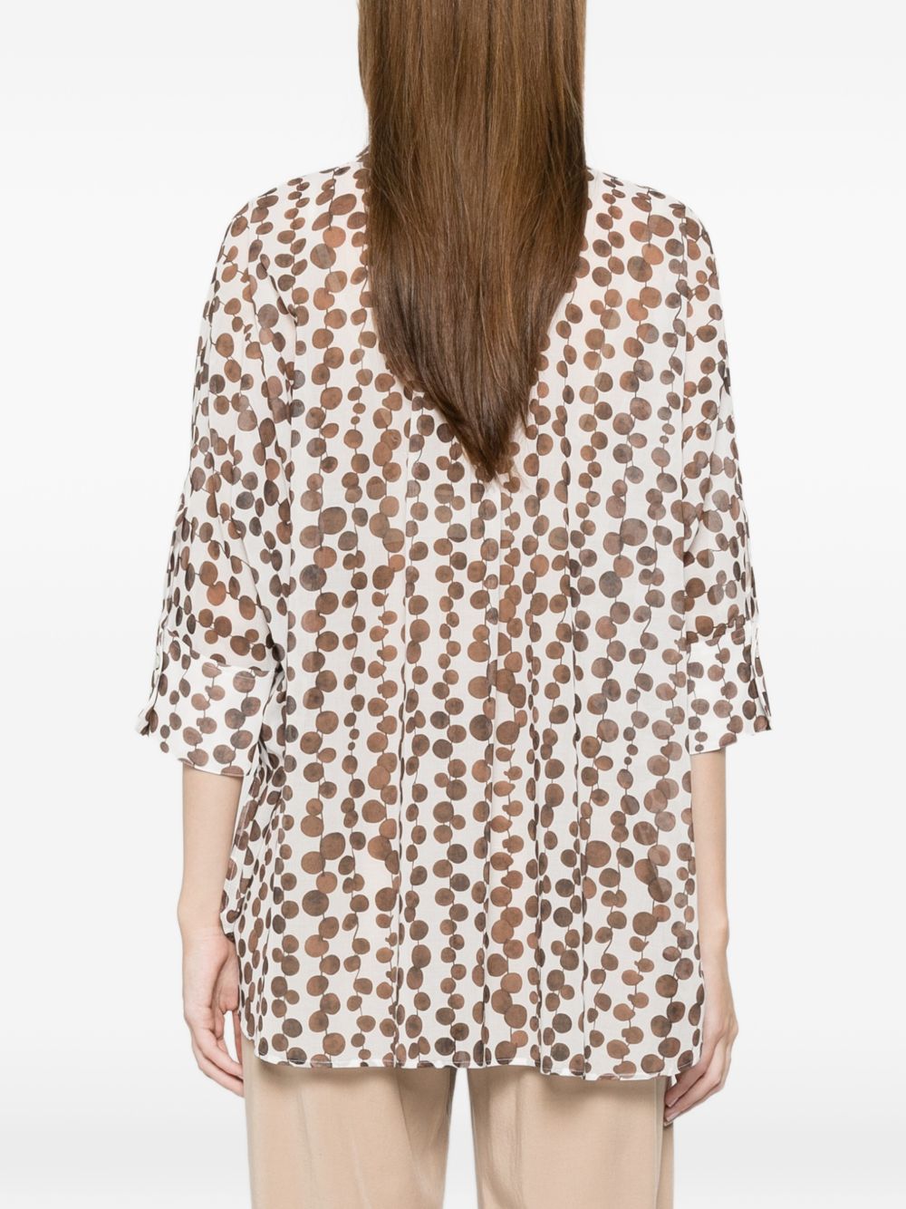 TRAME AUREE Shirts White Cotton