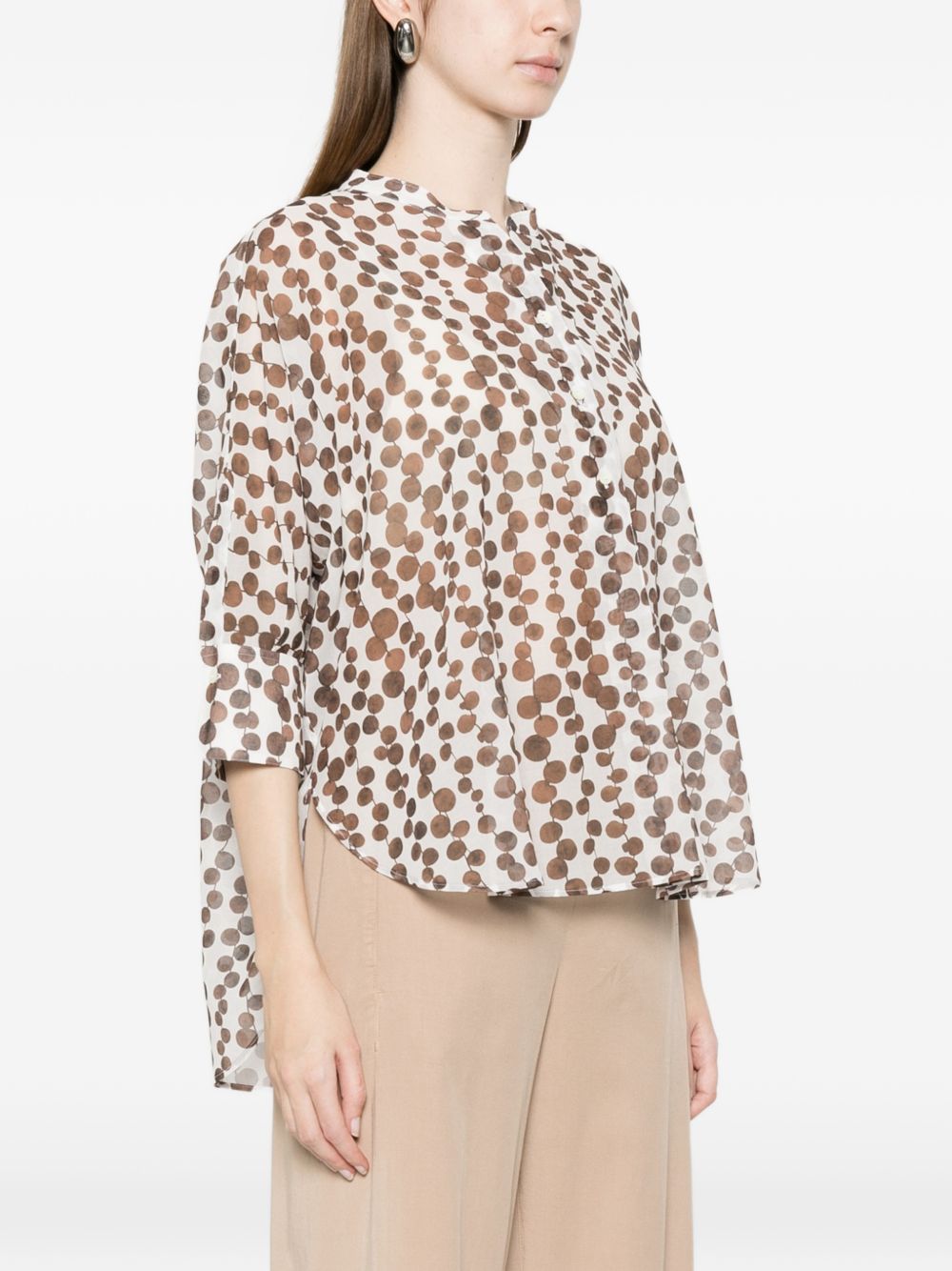 TRAME AUREE Shirts White Cotton