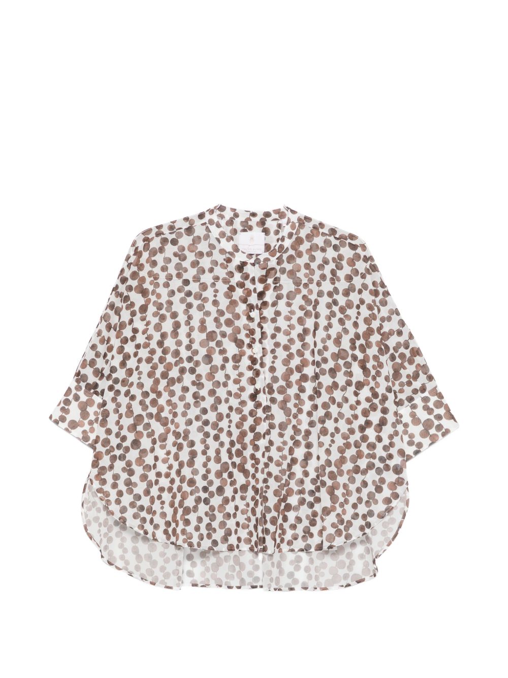 TRAME AUREE Shirts White Cotton