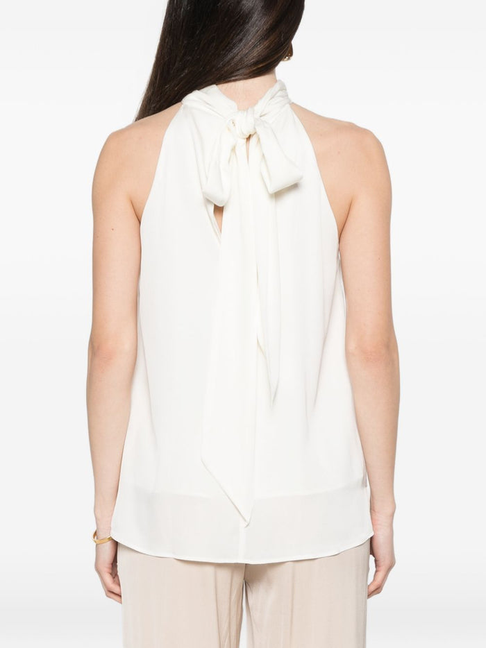 SILK95FIVE Top White Silk