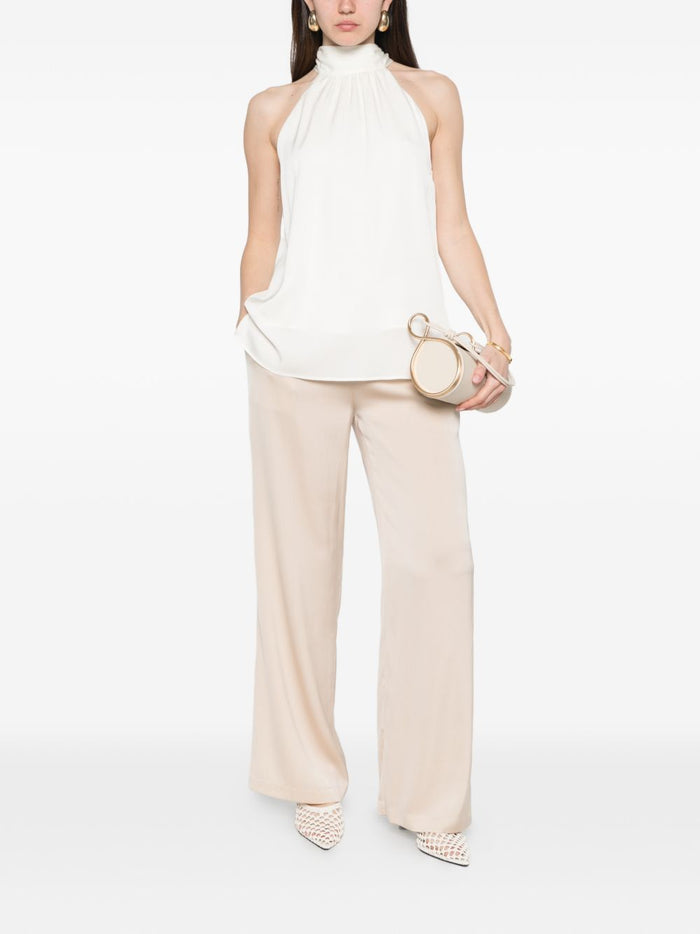 SILK95FIVE Top White Silk