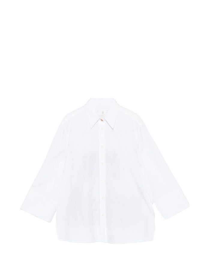 TRAME AUREE Shirts White Silk