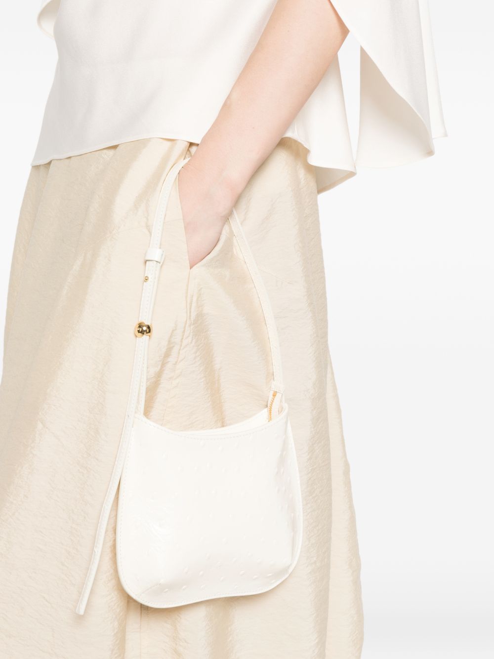 JACQUEMUS Bags Ivory Principal:calf Leather