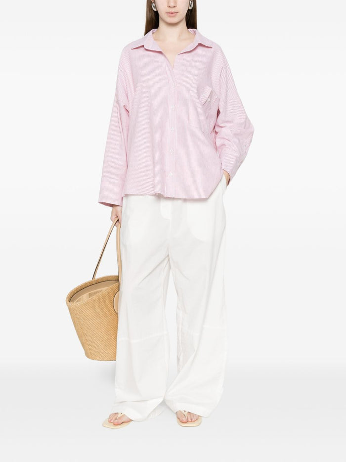 WHITE SAND Shirts Pink Cotton