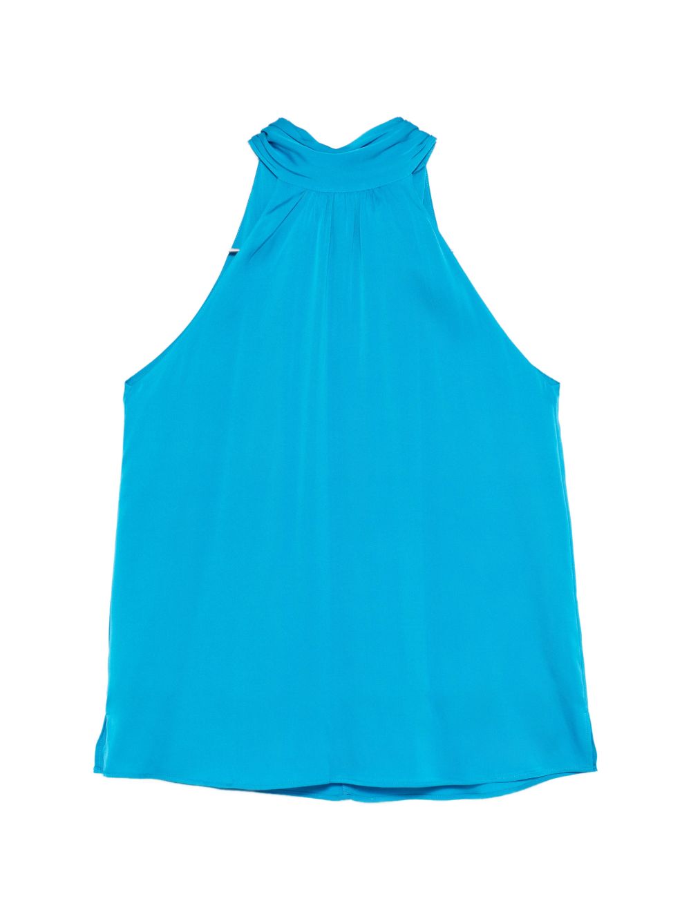 SILK95FIVE Top Clear Blue Silk