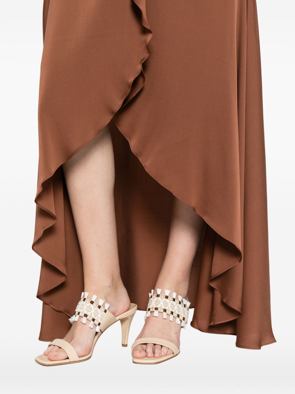 SILK95FIVE Dresses Marrone Chiaro Silk