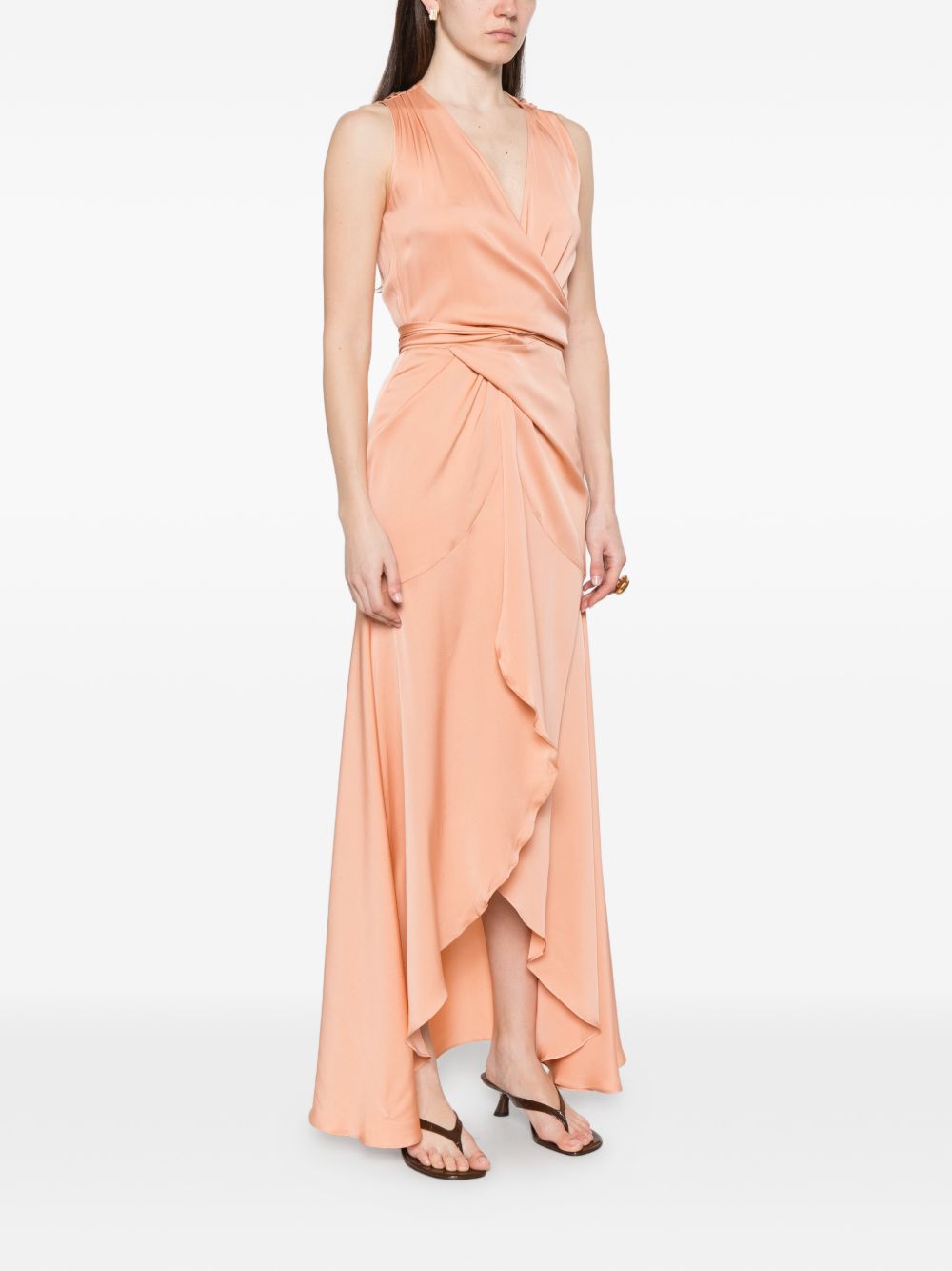 SILK95FIVE Dresses Pink Silk