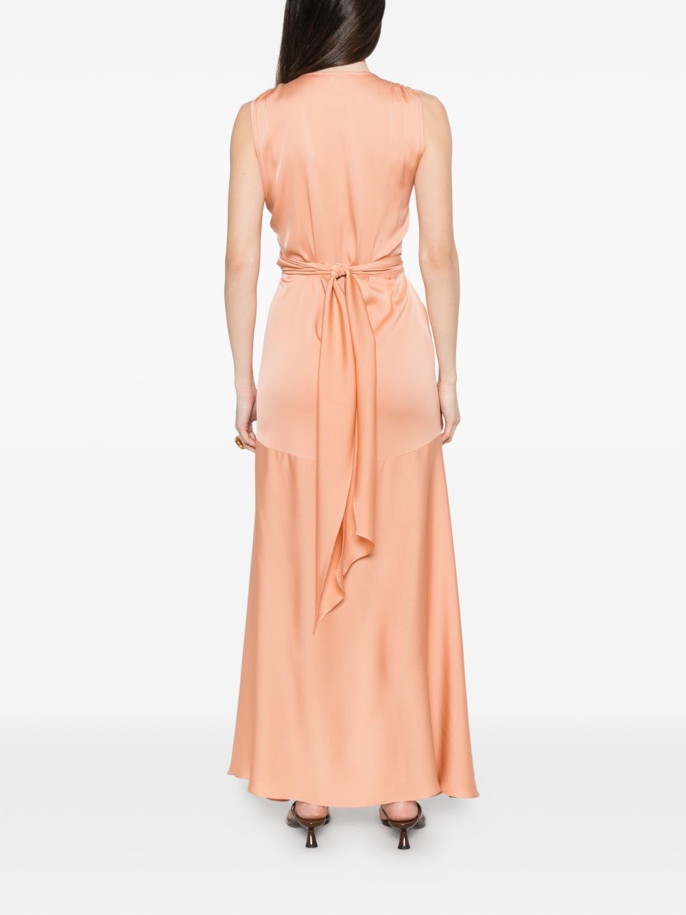 SILK95FIVE Dresses Pink Silk