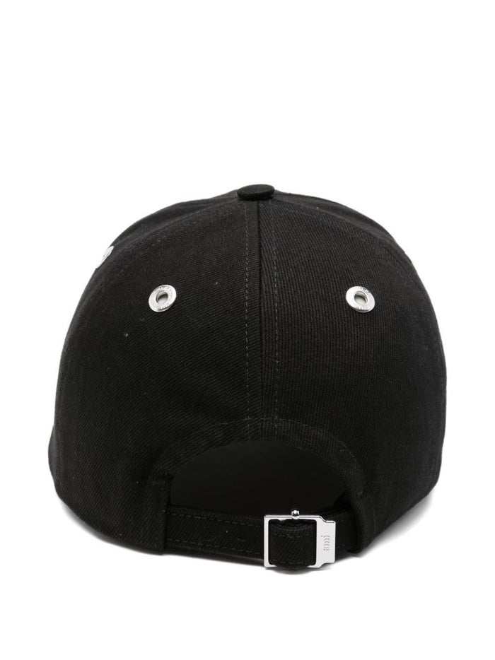 Ami Paris Hats Black Cotton