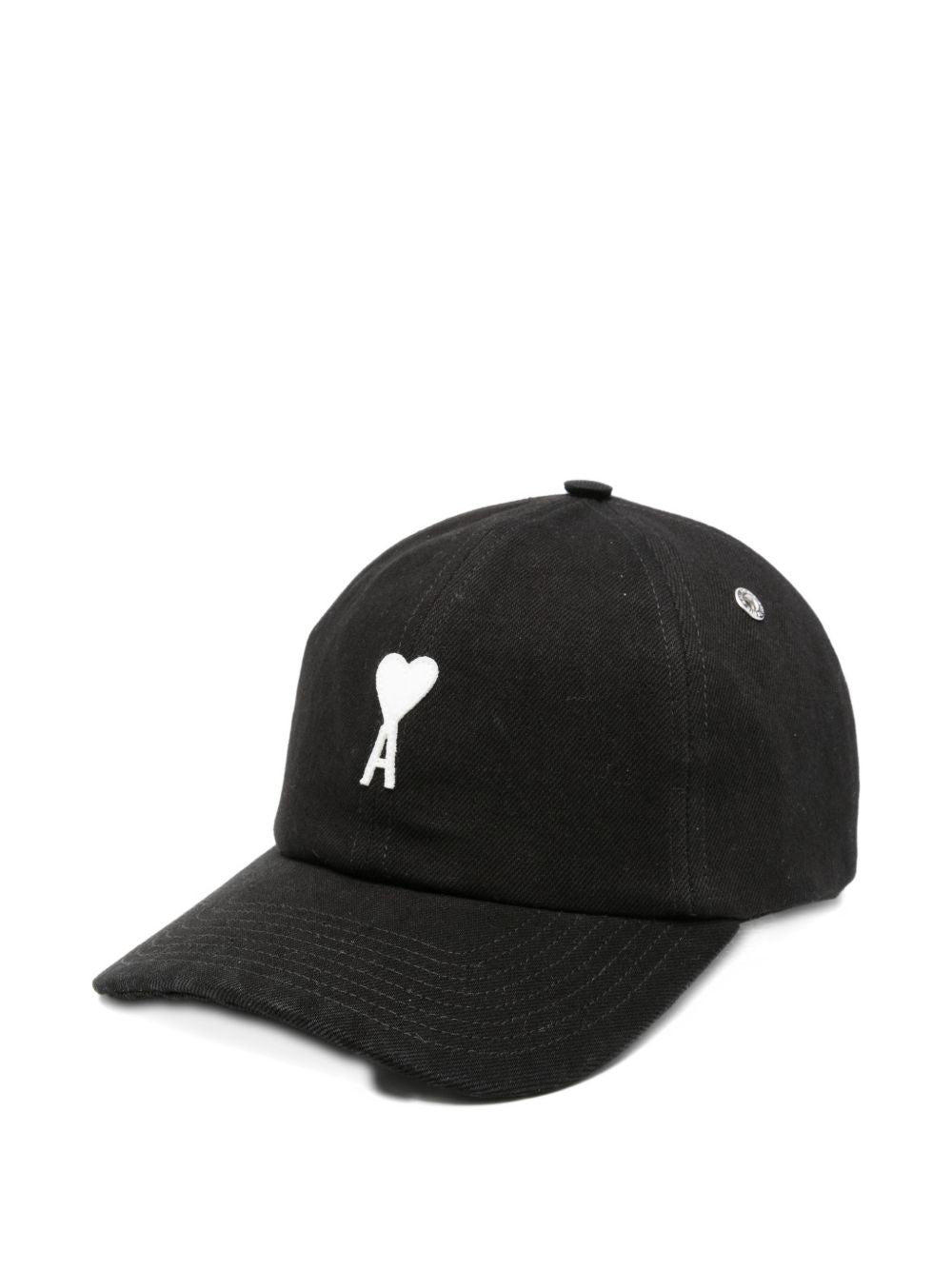 Ami Paris Hats Black Cotton