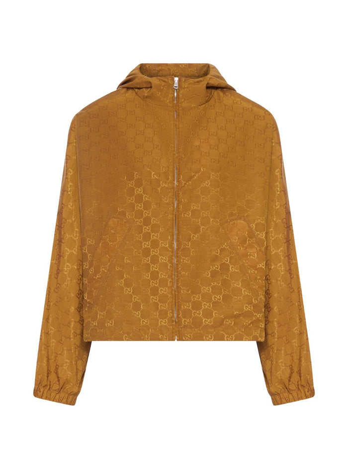 Gucci Coats Camel Nylon