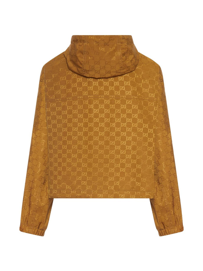 Gucci Coats Camel Nylon