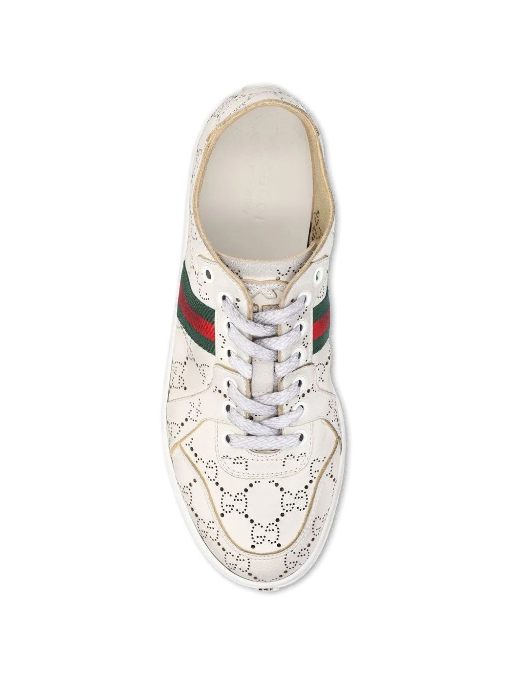 Gucci Sneakers White Calf Skin