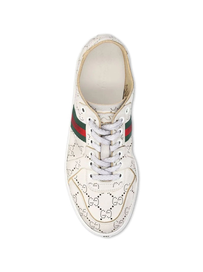 Gucci Sneakers White Calf Skin