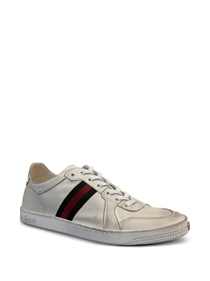 Gucci Sneakers White Domestic Lamb