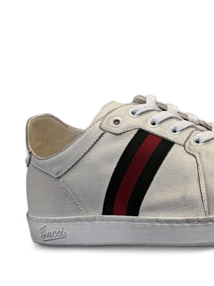 Gucci Sneakers White Domestic Lamb