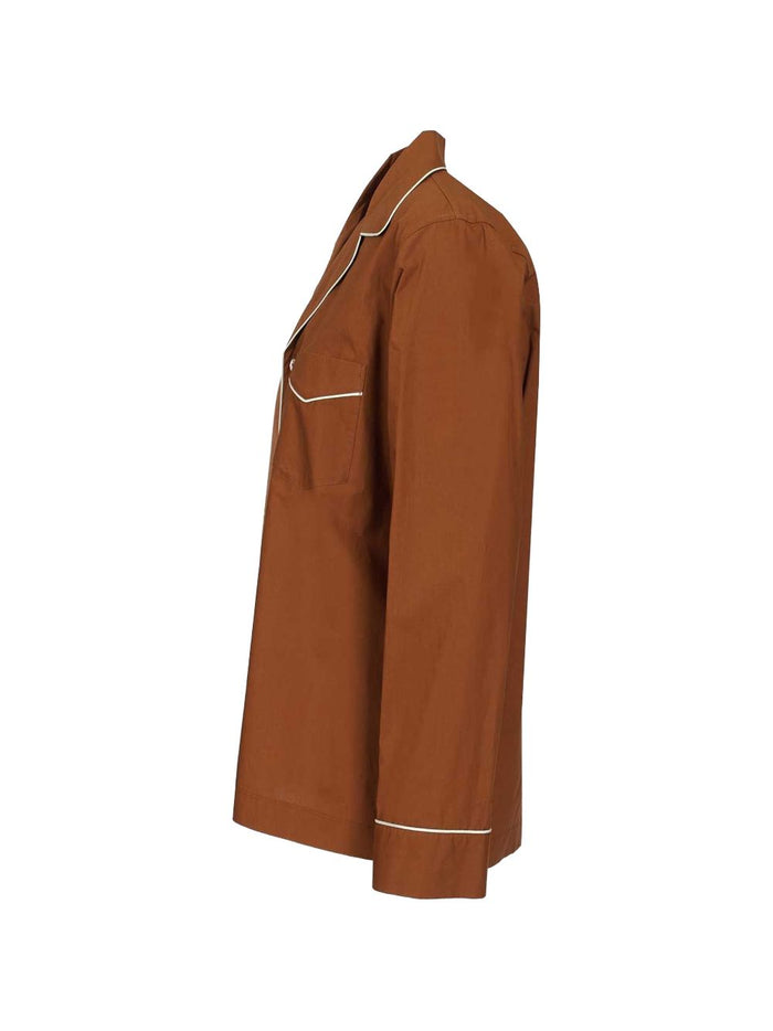 Forte Shirts Brown Cotton