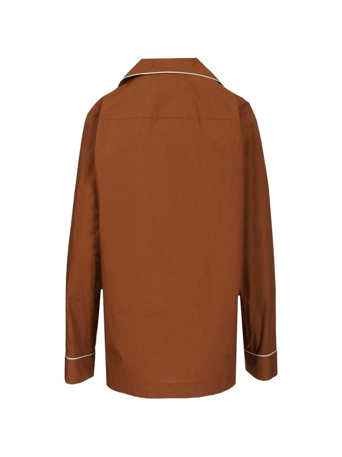 Forte Shirts Brown Cotton