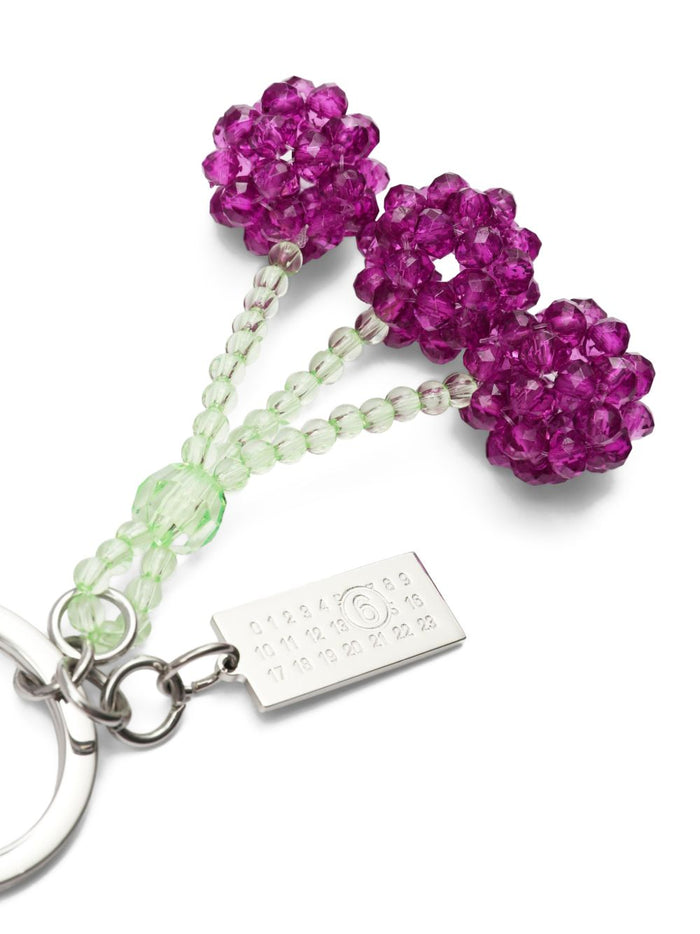 MM6 Maison Margiela Keychains Silver Metal