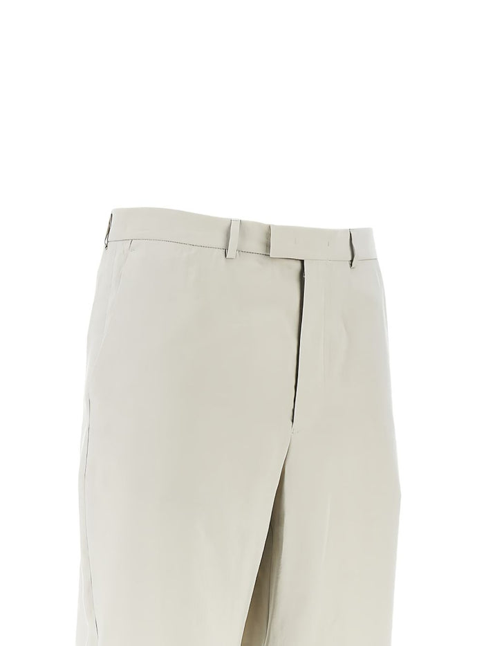 EMPORIO ARMANI CAPSULE Trousers Beige Modal