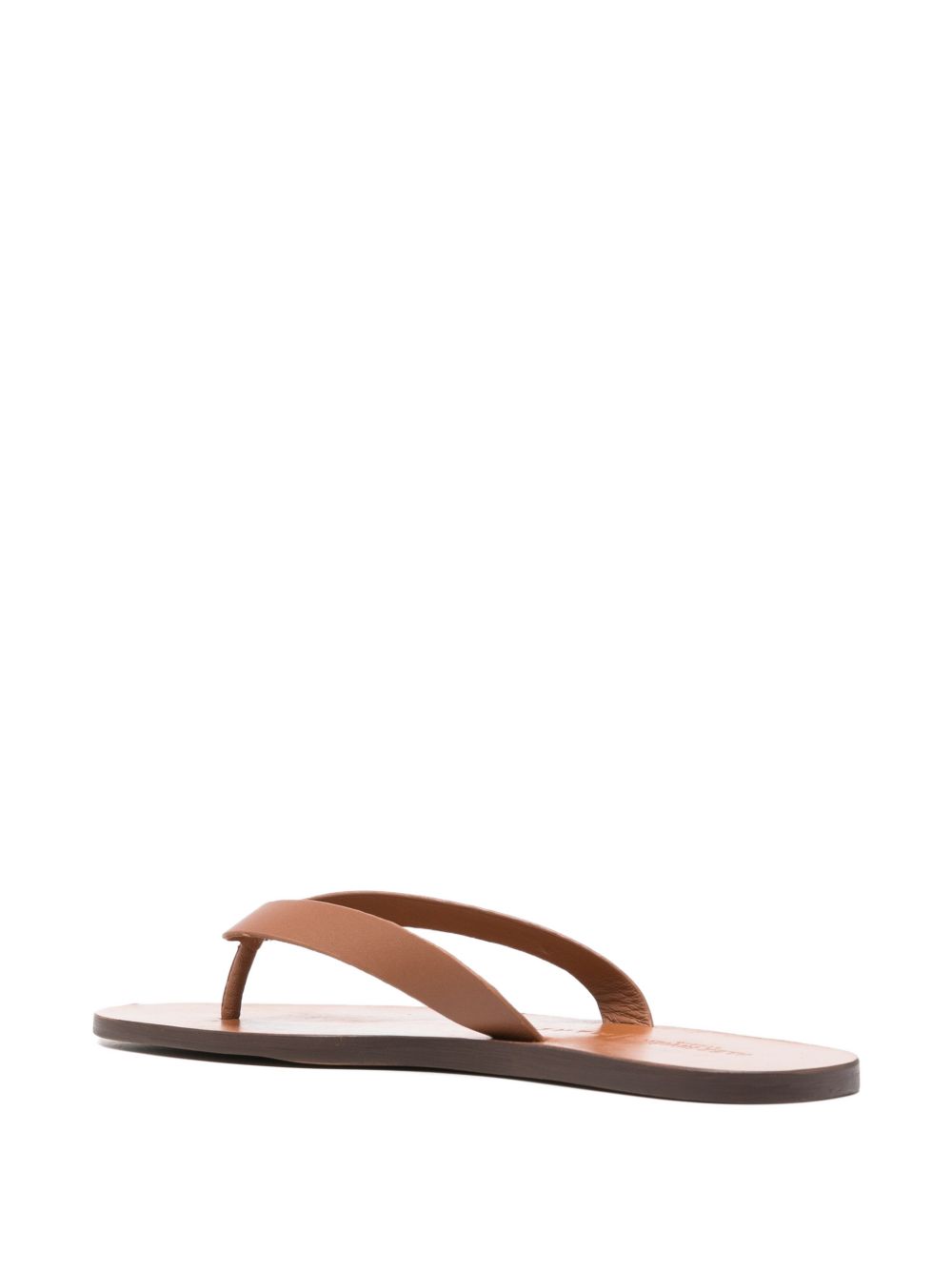 MANEBI Sandals Leather Brown Outer: calf