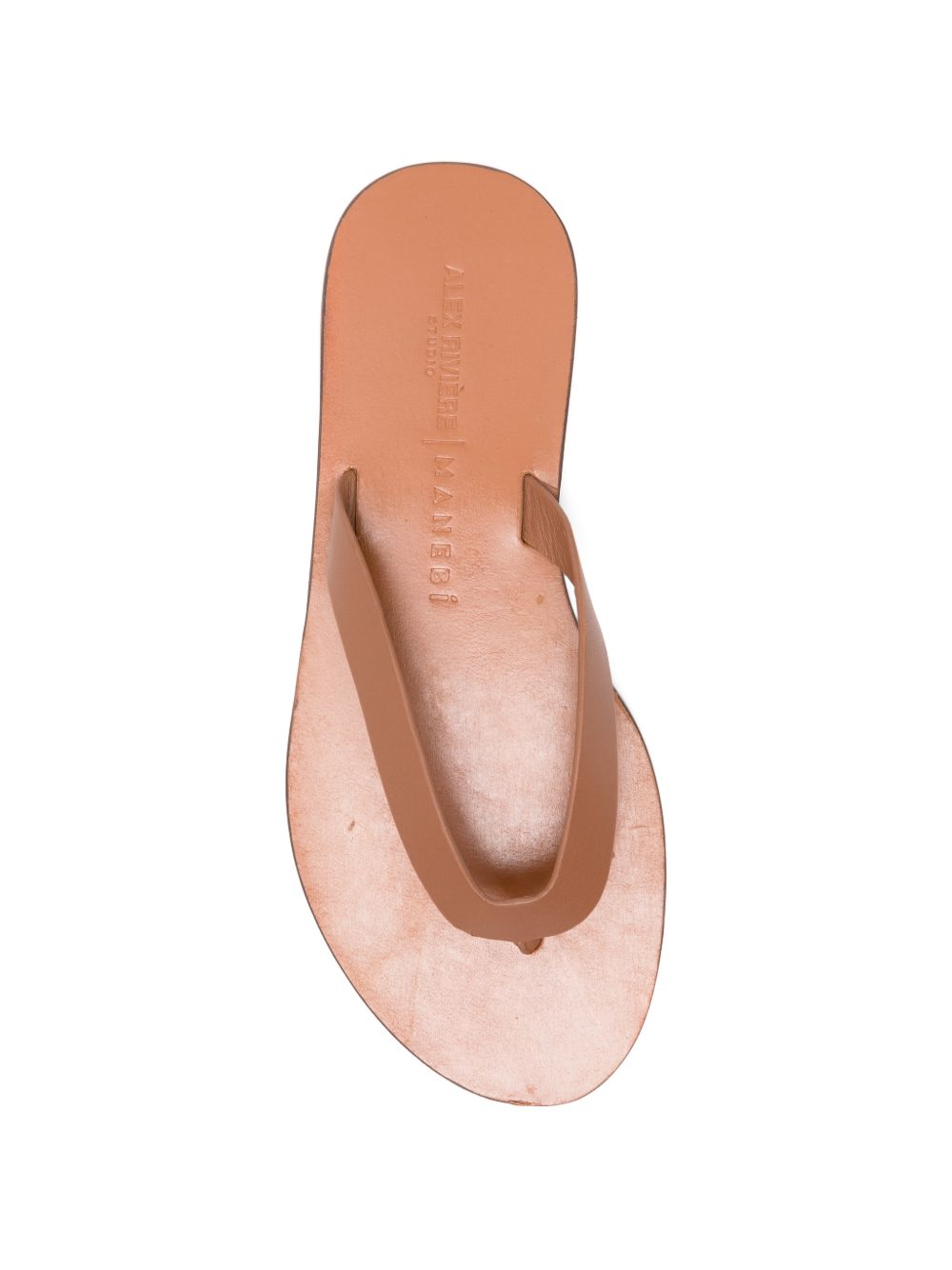 MANEBI Sandals Leather Brown Outer: calf
