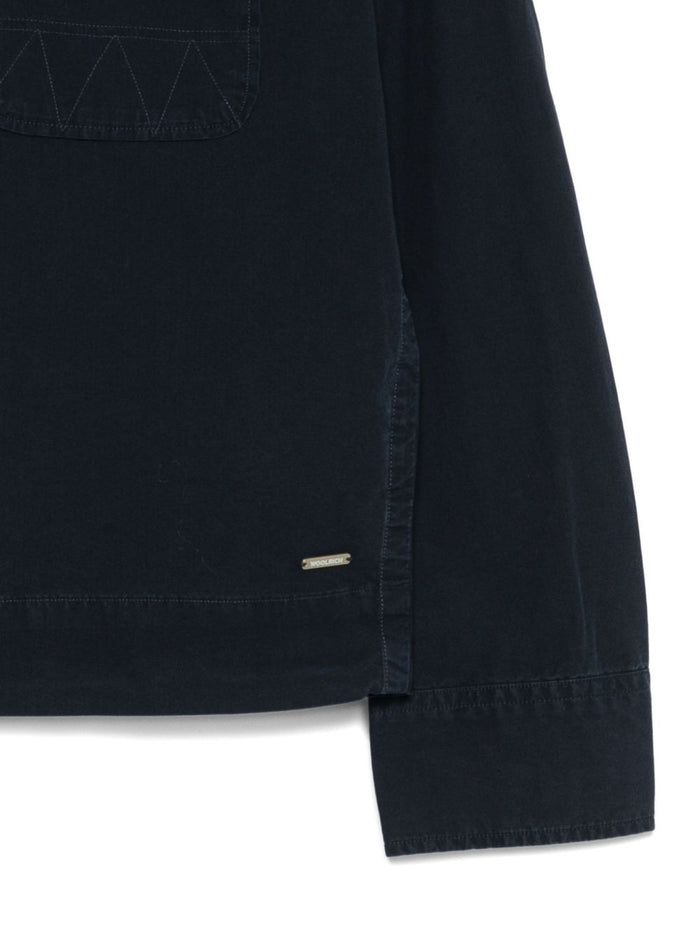 Woolrich Jackets Blue Cotton