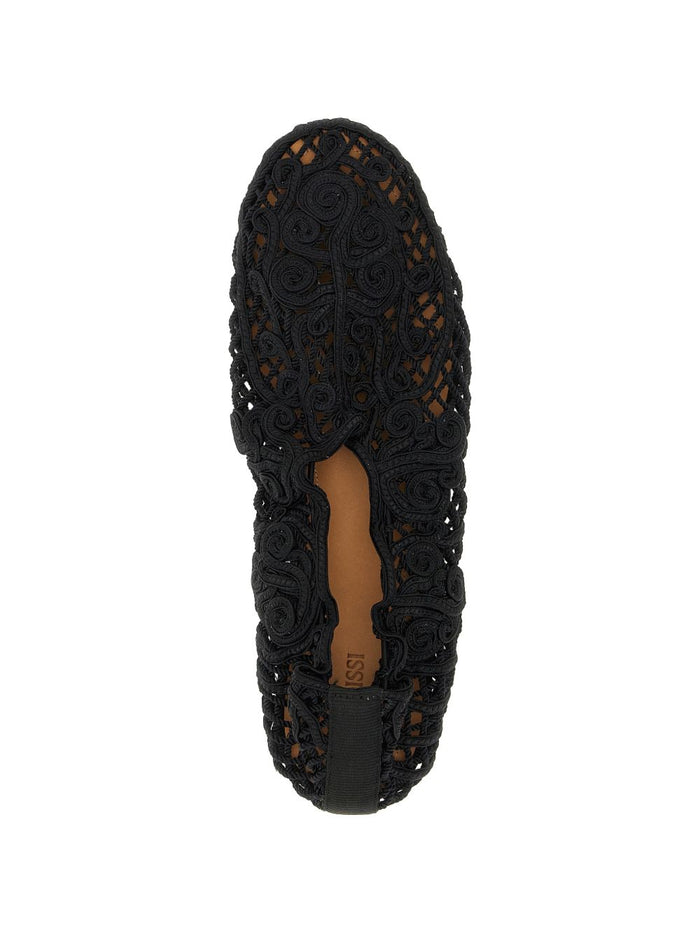 ODISSI Flat shoes Black Outer: Polyester