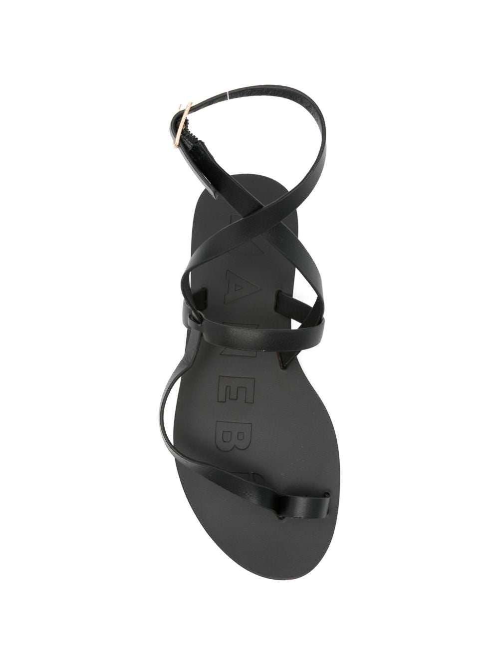 MANEBI Sandals Black Outer: Calf Leather