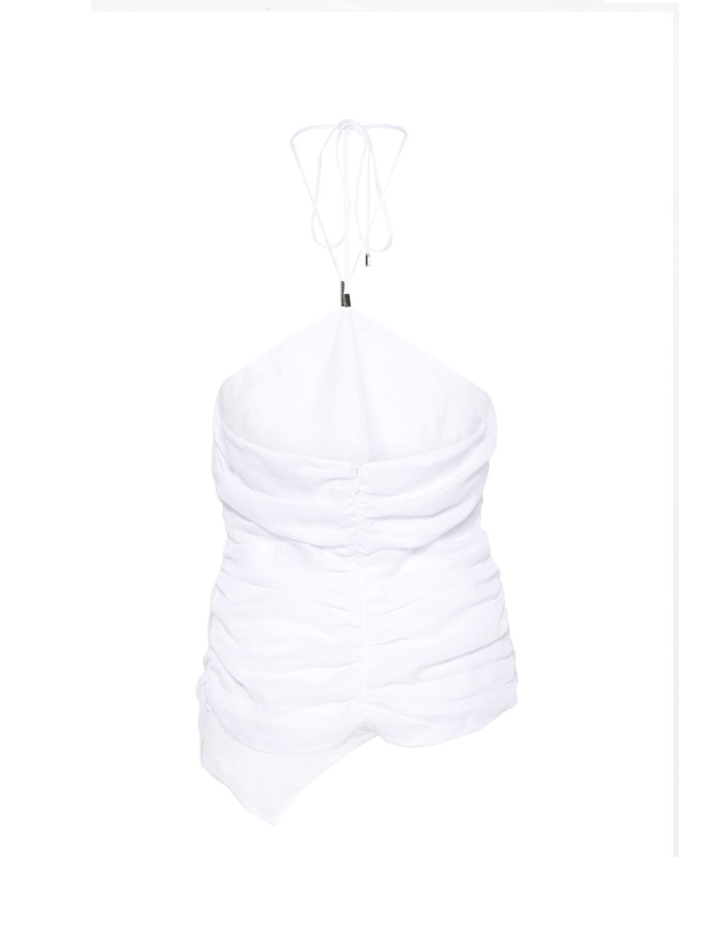 Semicouture Top White Linen/flax