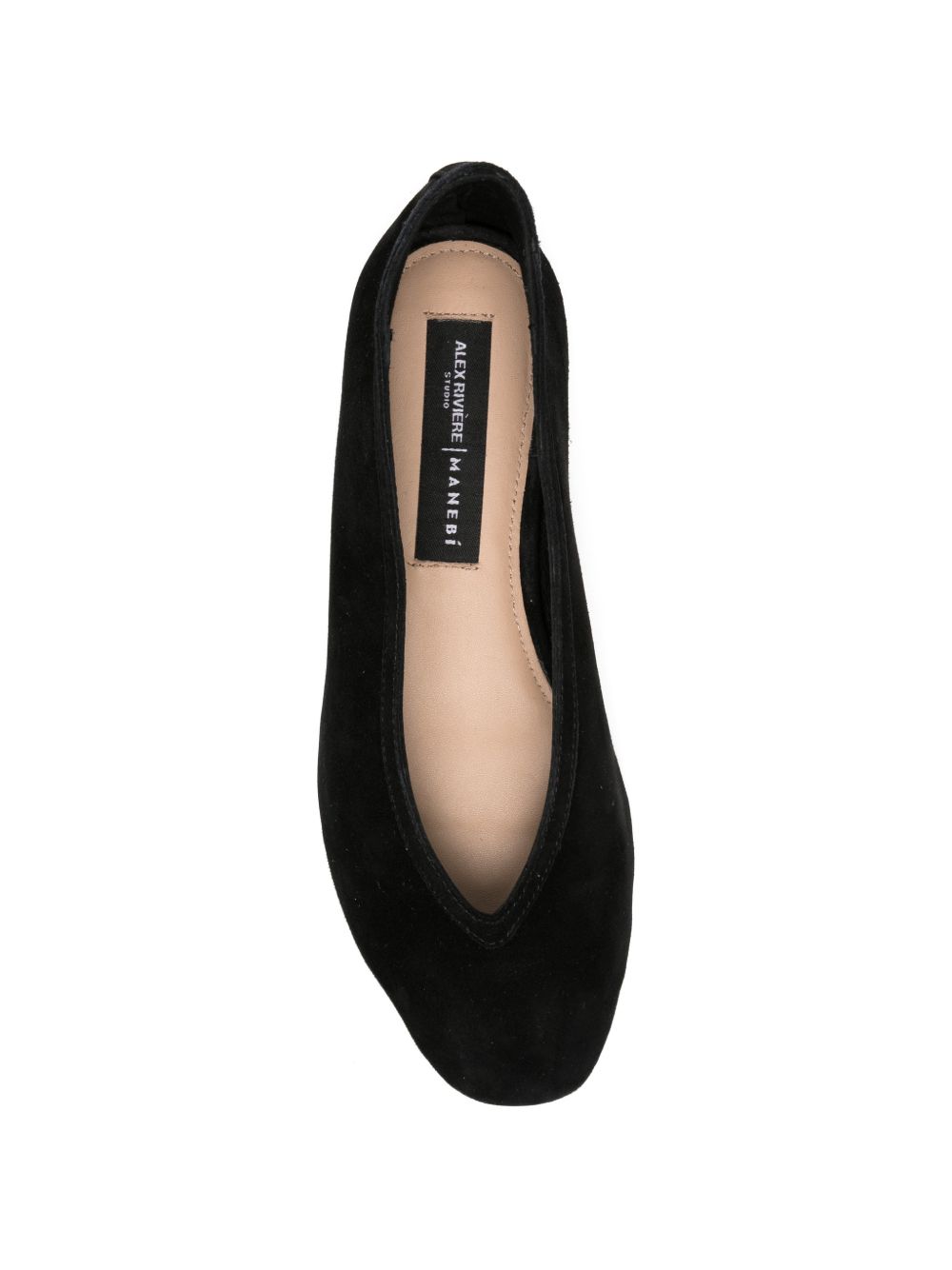MANEBI Flat shoes Black Outer: calf Leather