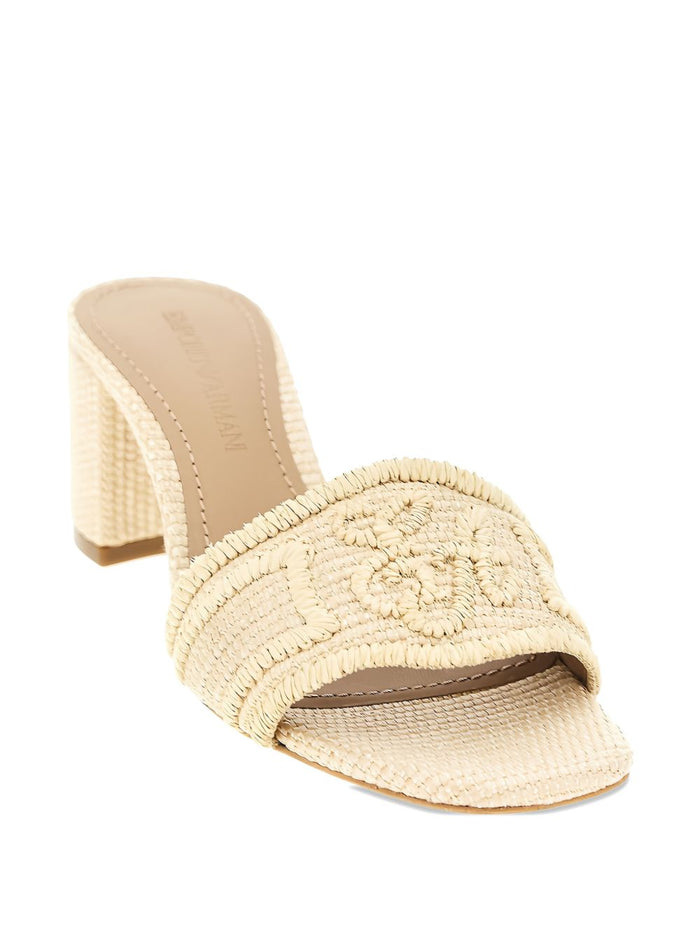EMPORIO ARMANI EXCLUSIVE Sandals Beige Polyamide