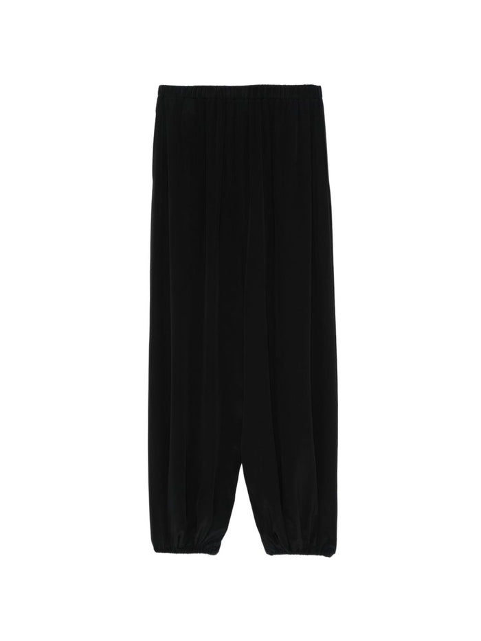 Alysi Trousers Black Silk