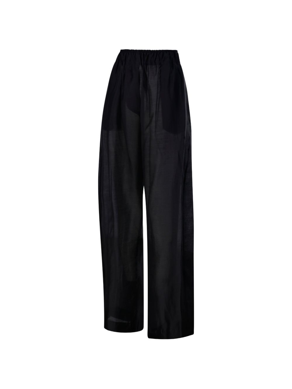 THE LATEST Trousers Black Lyocell