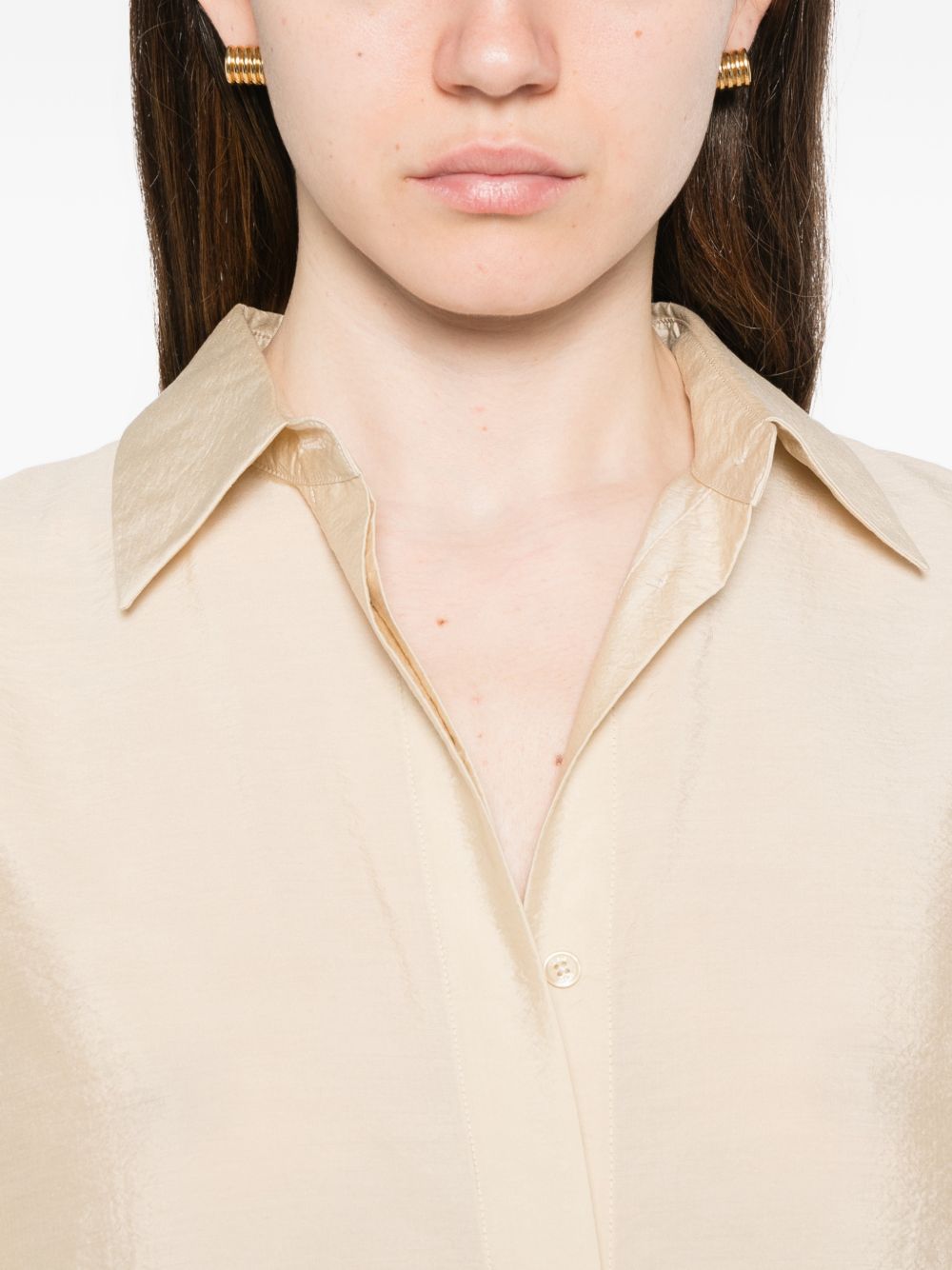 TOTEME MAIN Dresses Beige Silk