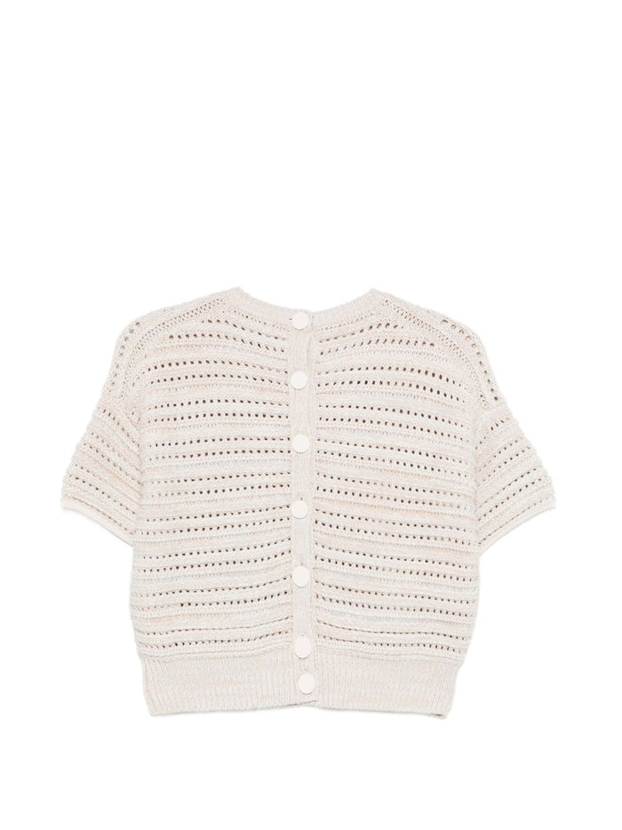 Emporio Armani Sweaters Beige Polyamide